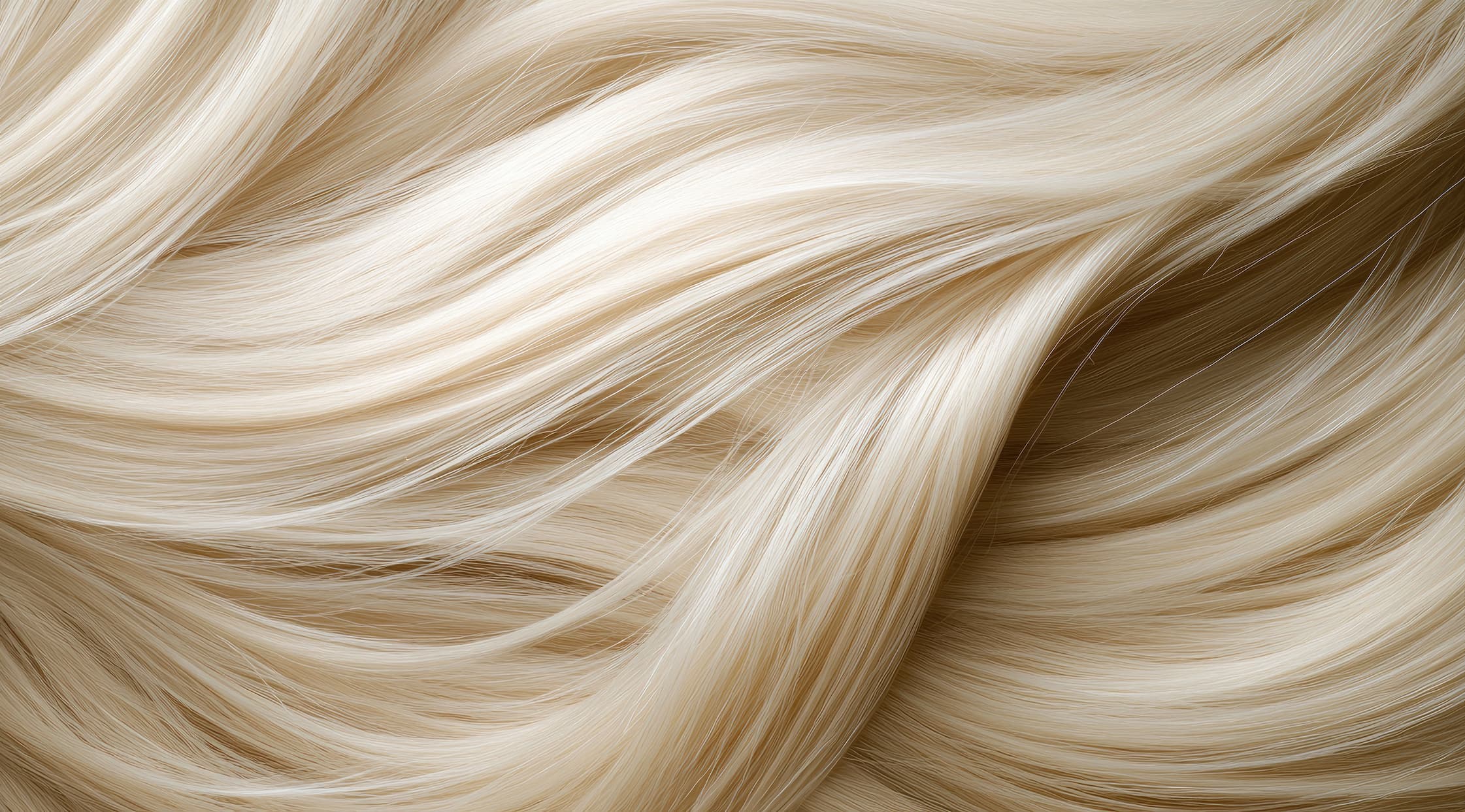 Hai i capelli leggermente dorati?